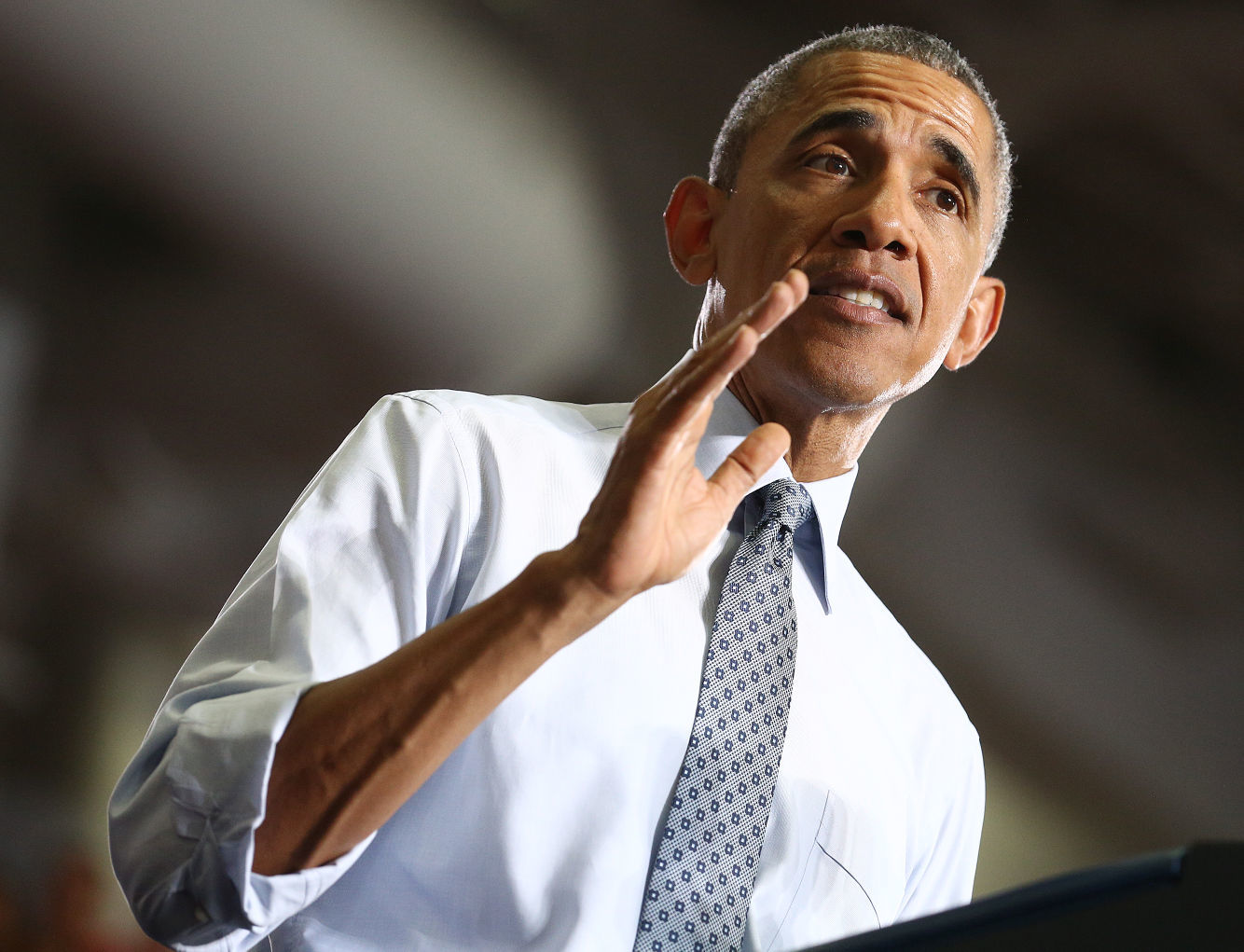 2015: President Barack Obama in La Crosse